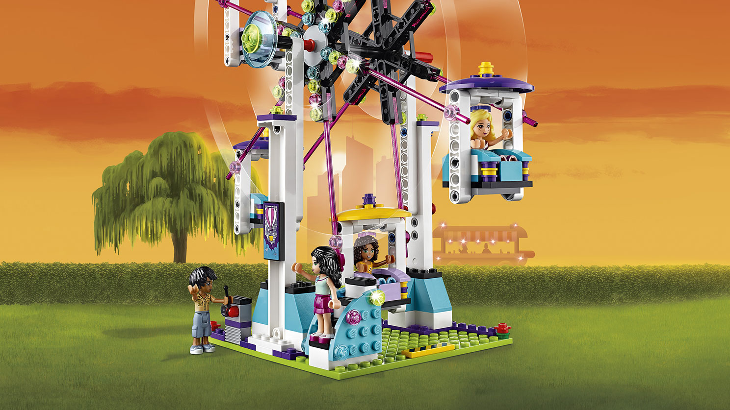 LEGO Friends Amusement Park Roller Coaster