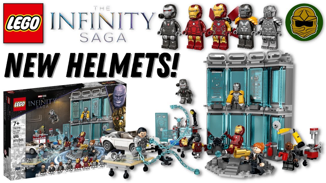LEGO Marvel Infinity Saga Iron Man’s Hall of Armor